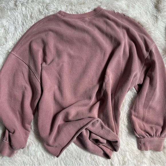 Rails Signature Crewneck Dropped Sleeve Sweatshirt Size Small - Picture 4 of 10